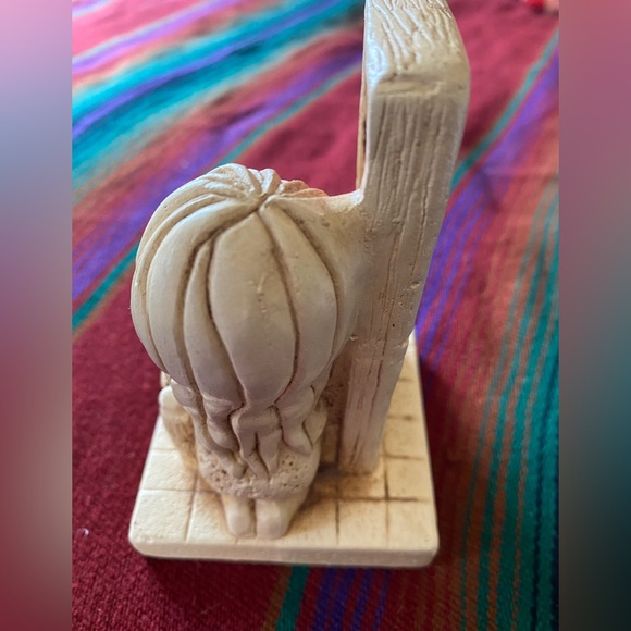 VTG 1972 Paula “ Man for Keeps Prayer” Sillisculpt Gal! W-308. USA. - Picture 4 of 10